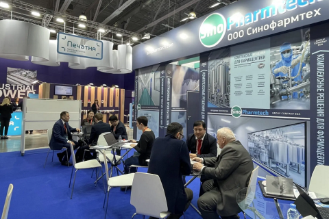 俄罗斯制药原料及制药机械展览会展会现场图片