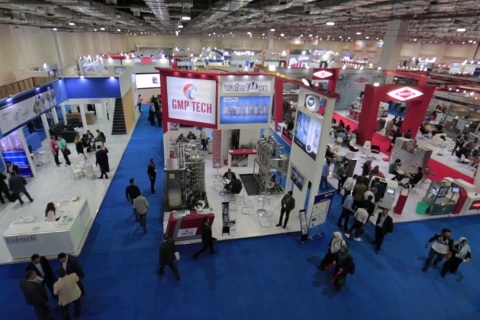 埃及开罗制药原料展览会展会现场图片