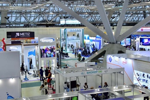 俄罗斯莫斯科医疗器械、康复设备及医药展览会展会现场图片