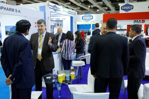 埃及开罗制药原料展览会展会现场图片