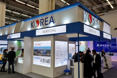 韩国首尔制药原料展览会展会现场图片