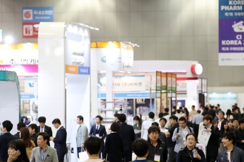 韩国首尔制药原料展展会现场图片
