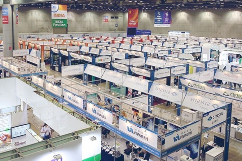 韩国首尔制药原料展展会现场图片