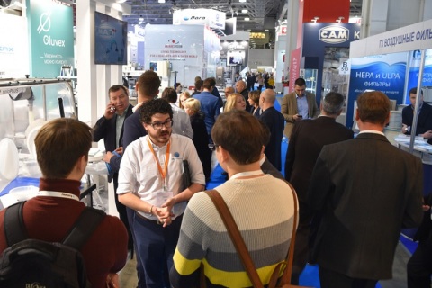 俄罗斯制药原料及制药机械展览会展会现场图片