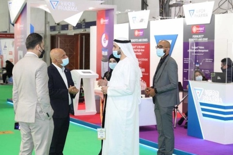 中东迪拜制药展览会展会现场图片