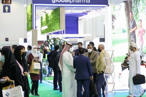 中东迪拜制药展览会展会现场图片