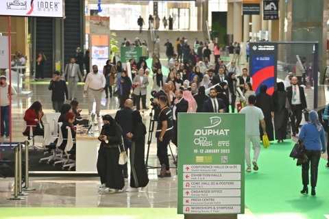 中东迪拜制药展览会展会现场图片