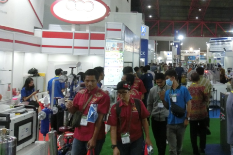 印尼雅加达制药展览会展会现场图片
