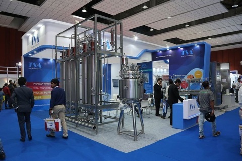 印度制药加工及包装展览会展会现场图片