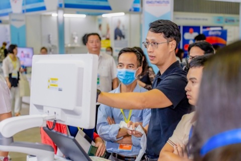 越南胡志明医疗器械及分析生化、实验室展览会展会现场图片