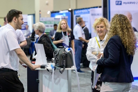 美国医疗器械及保健康复展览会展会现场图片