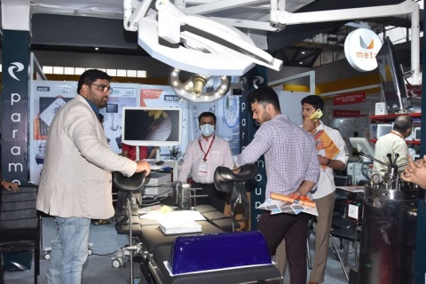 印度国际医疗器械展览会展会现场图片