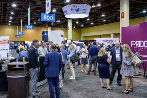 美国医疗器械及保健康复展览会展会现场图片
