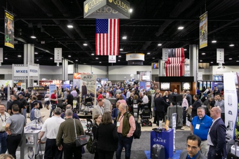 美国医疗器械及保健康复展览会展会现场图片