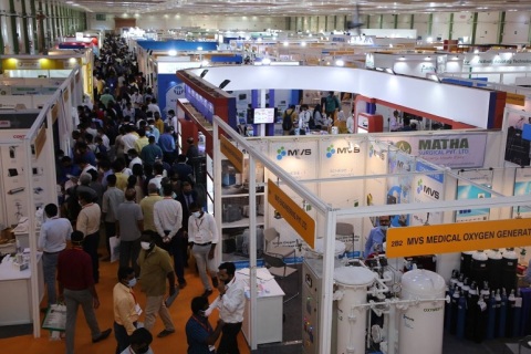 印度国际医疗器械展览会展会现场图片