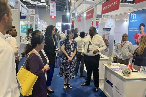 印度医疗器械、诊断设备展览会展会现场图片