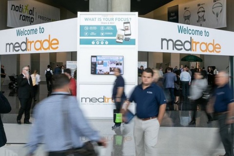 美国医疗器械及保健康复展览会展会现场图片