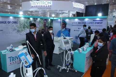 印度国际医疗器械展览会展会现场图片