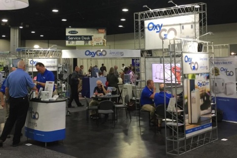 美国医疗器械及保健康复展览会展会现场图片