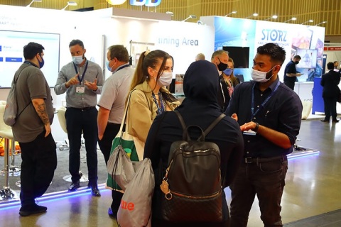 英国医疗展览会暨电子与生物医学工程会议展会现场图片