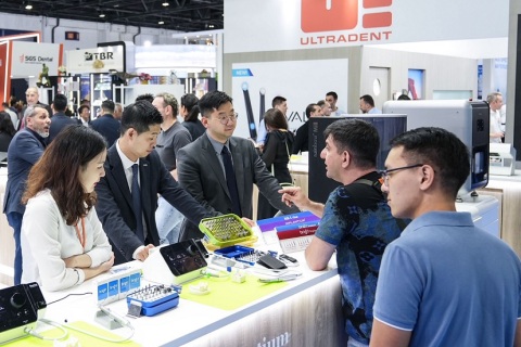 中东迪拜牙科及口腔展览会展会现场图片