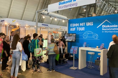 德国斯图加特老年护理展览会展会现场图片