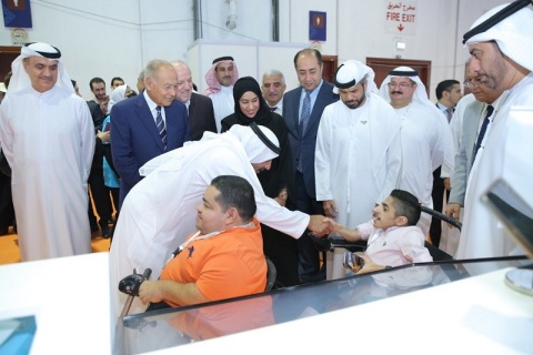 中东迪拜残疾人康复矫形器械设备展览会展会现场图片