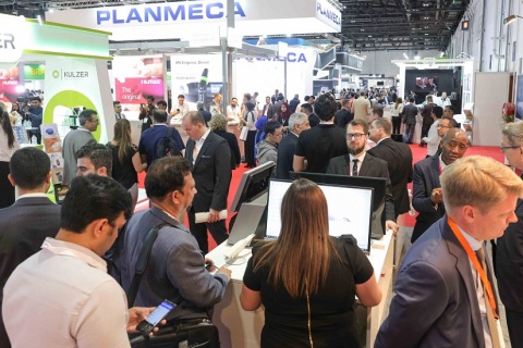 中东迪拜牙科及口腔展览会展会现场图片