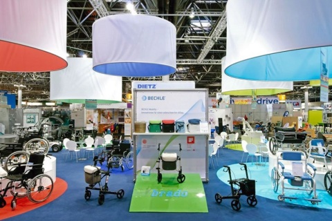 德国杜塞尔多夫残疾人用品及康复设备展展会现场图片