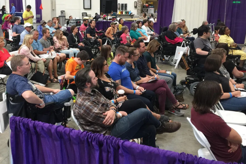 美国残疾人用品及康复设备展展会现场图片