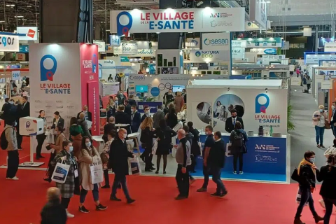 法国巴黎医疗保健及健康科技展览会展会现场图片