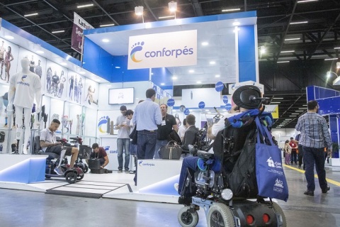 巴西圣保罗康复设备理疗器械展览会展会现场图片