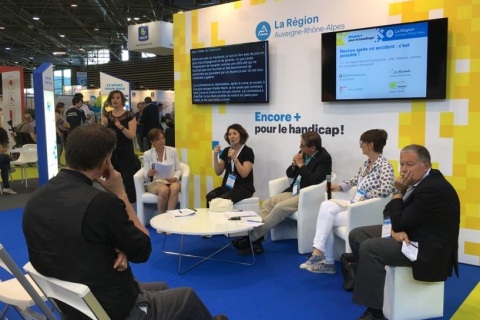 法国里昂残疾人康复保健展览会展会现场图片