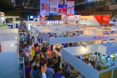 哈萨克斯坦口腔展览会展会现场图片