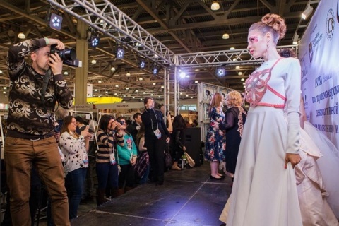 俄罗斯莫斯科美容美发展览会展会现场图片