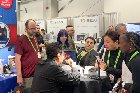 美国洛杉矶西部牙科实验室展展会现场图片