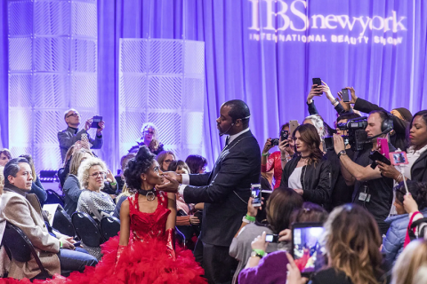 美国纽约美容美发展览会展会现场图片