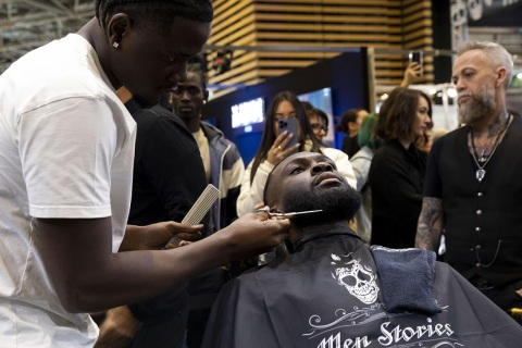 法国里昂美容美发展览会展会现场图片