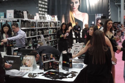 美国纽约美容美发展览会展会现场图片