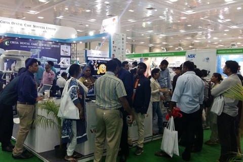 印度孟买口腔及牙科展览会展会现场图片
