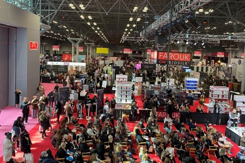 美国纽约美容美发展览会展会现场图片