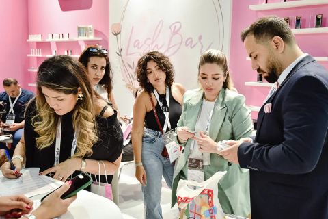 中东迪拜美容展览会展会现场图片