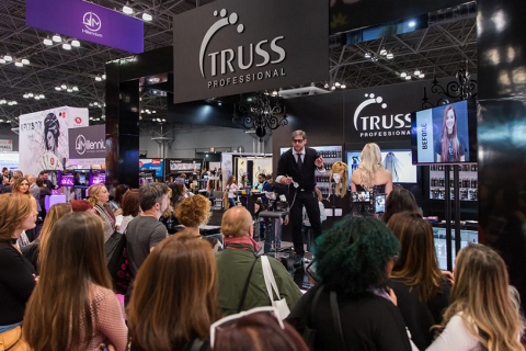 美国纽约美容美发展览会展会现场图片