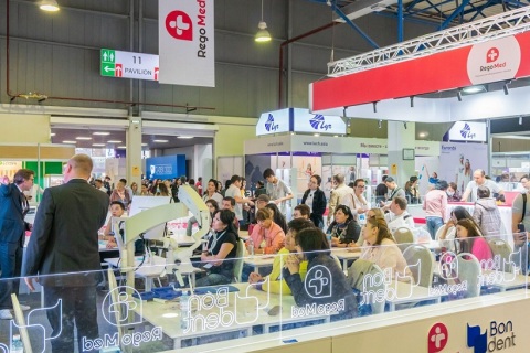 哈萨克斯坦口腔牙科展览会CADEX展会现场图片