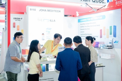 越南胡志明美容及化妆品展览会展会现场图片