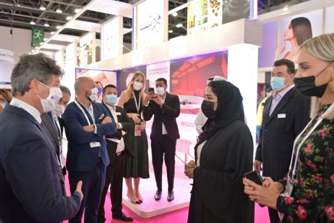 中东迪拜美容展览会展会现场图片