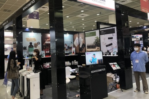 韩国首尔美容美发展展会现场图片