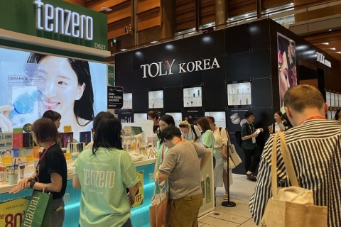 韩国首尔美容美发展展会现场图片