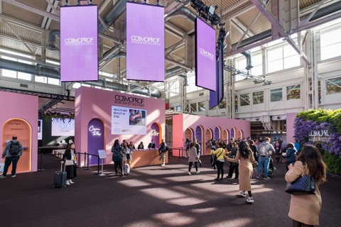 卡思曼伯意大利博洛尼亚美容展览会展会现场图片