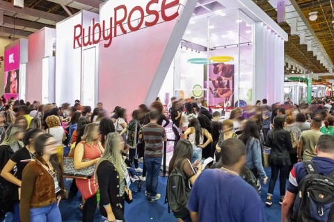 巴西圣保罗美容、美妆、化妆品护肤包材、香水展览会展会现场图片